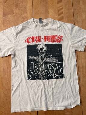 Cro-Mags Cross and Thorns Band T-Shirt White